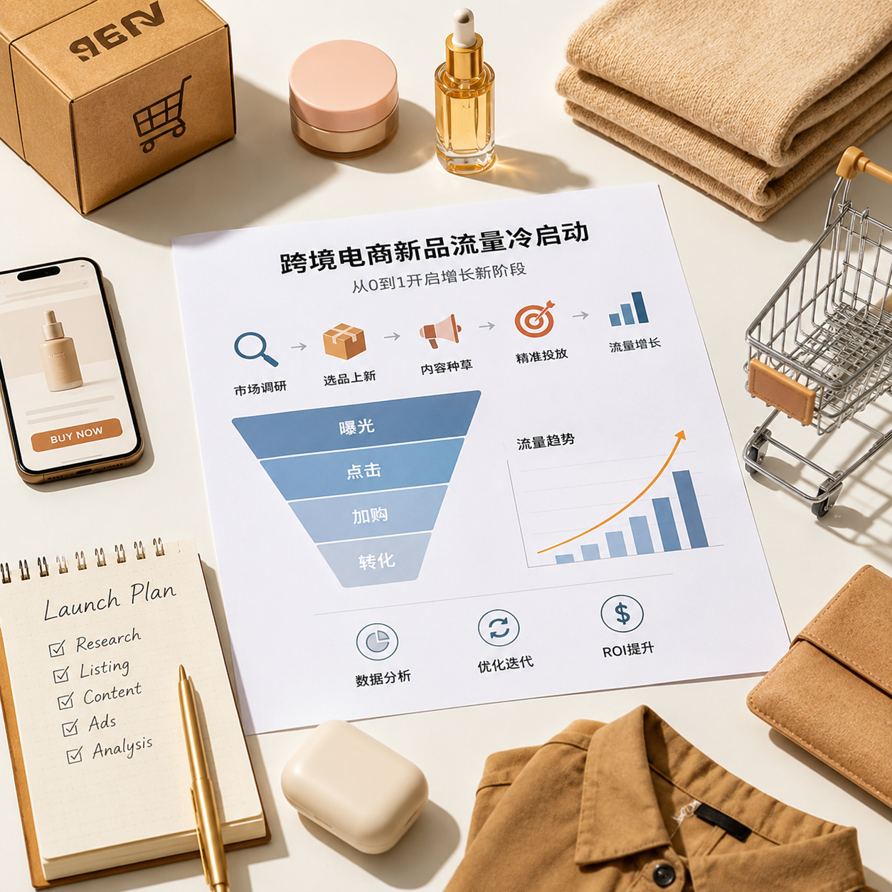 跨境电商新品流量冷启动